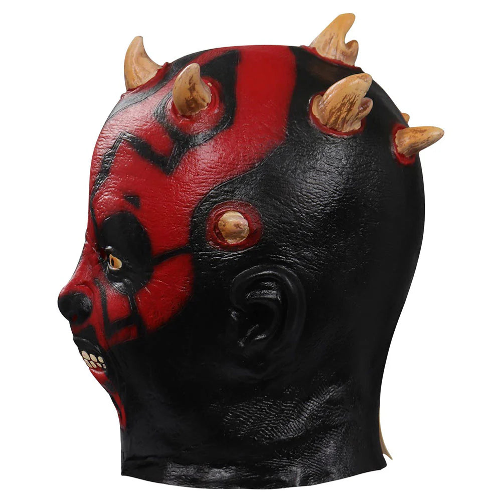 Darth Maul Masque en Latex Cosplay Costume