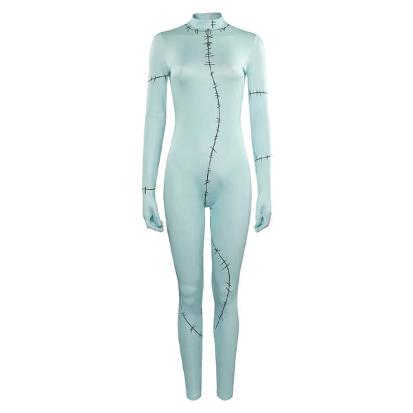 L'Étrange Noël de Monsieur Jack Sally Femme Cosplay Costume