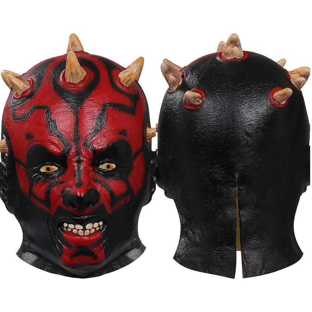 Darth Maul Masque en Latex Cosplay Costume